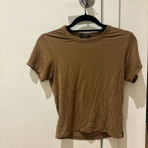 Rag & Bone mocha crop top